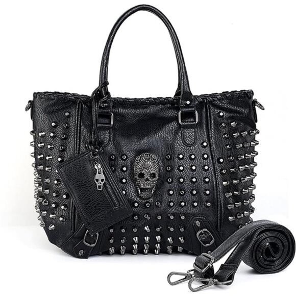 NEW LargeSkull Tote Bag Handbag Purse